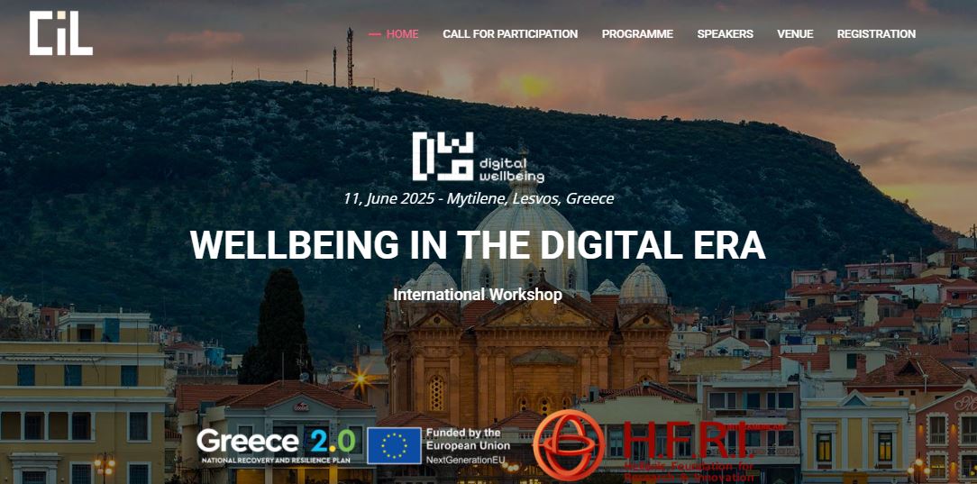 International Workshop - Wellbeing in the Digital Era