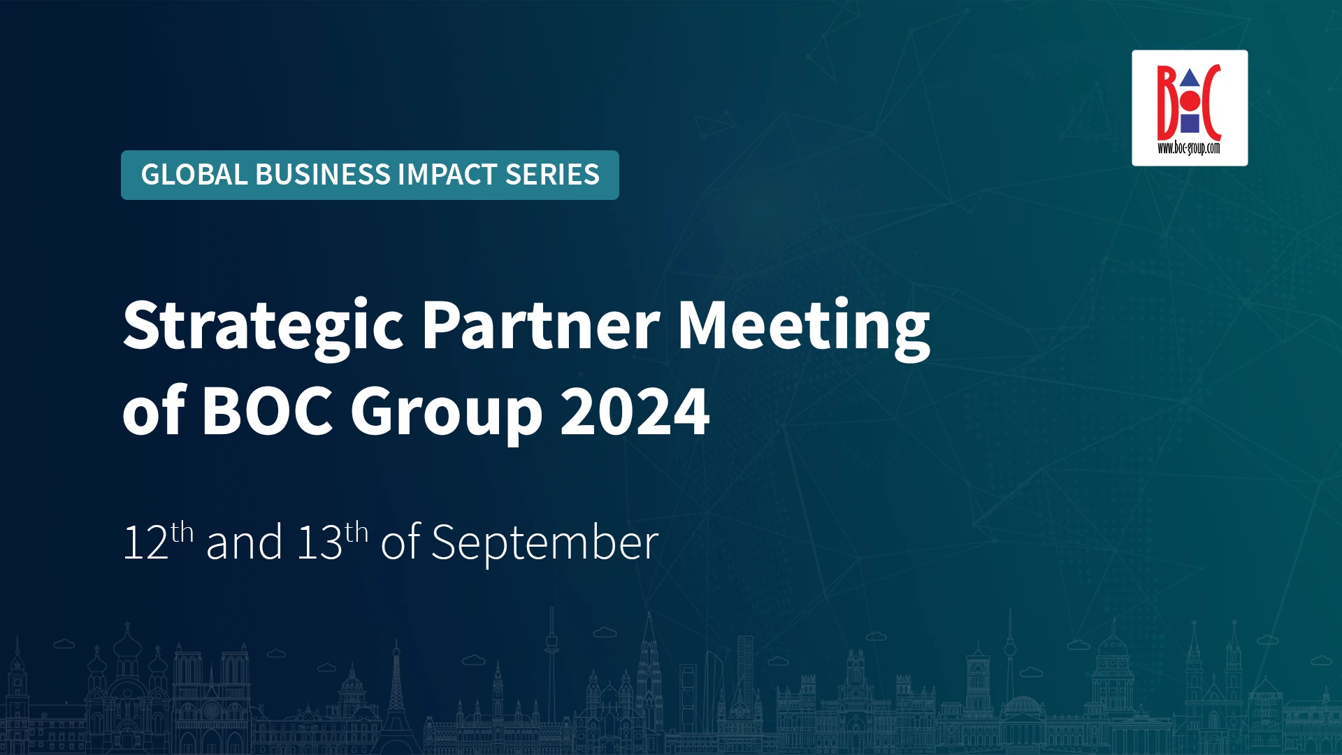 Strategic Partner Meeting 2024 - BOC